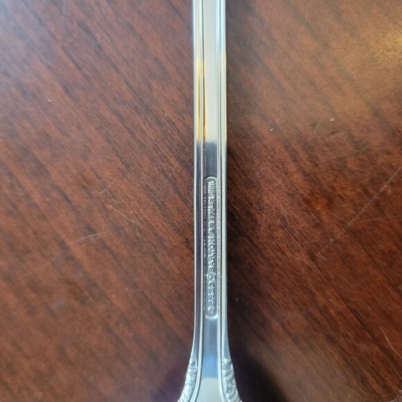 Set Of 4 Reed & Barton Iced Tea Spoons Renessaince pattern - Picture 4 of 4